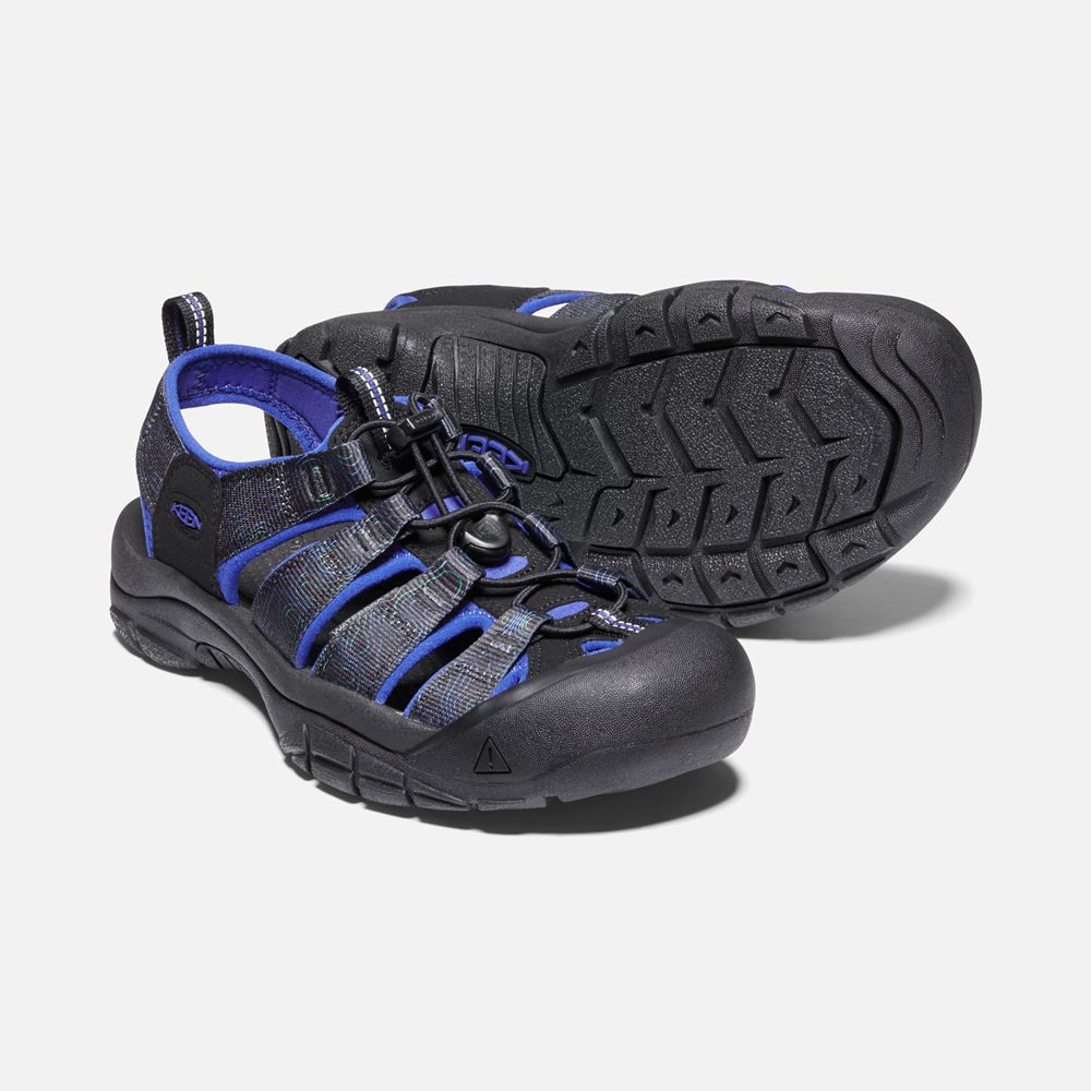 Keen Sandaal Heren Zwart/Blauw - Newport H2 - 71630-LMPS